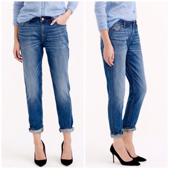 J. Crew Broken In Boyfriend Jeans - Picture 2 of 8